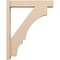 Ekena Millwork 6-in W x 30-in D x 38-in H Balboa Block Rough Cedar Woodgrain TimberThane Outlooker, Primed Tan OUTUR060X30X38BOA44RCPR - alternate 3